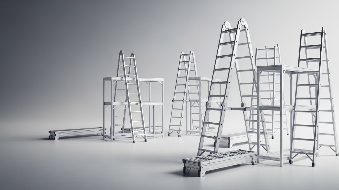 Skyline alüminyum merdiven ve iskele sistemleri üretim süreci